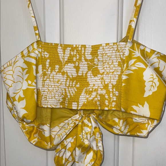Amir Yellow Floral Two-Piece Set - Picture 16 of 16